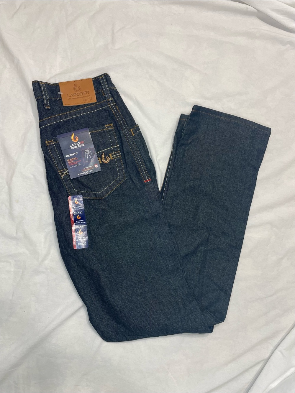 Lapco fr Dark Modern Blue Men's Straight Fit Jeans size 29/32